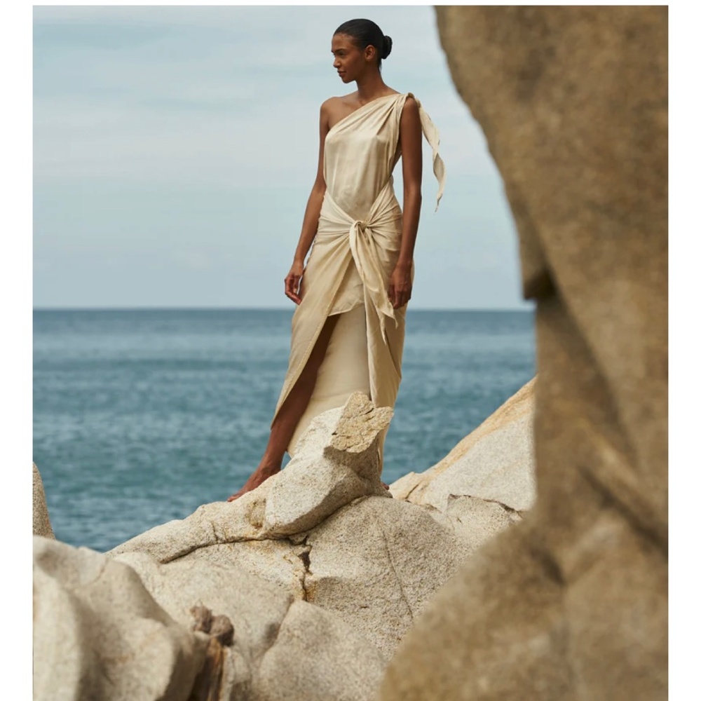 Baobab Marea Midi Dress size XS in Cream